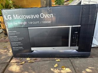 LG Over the Range Microwave Oven 1.8 Cu.Ft 1000W
