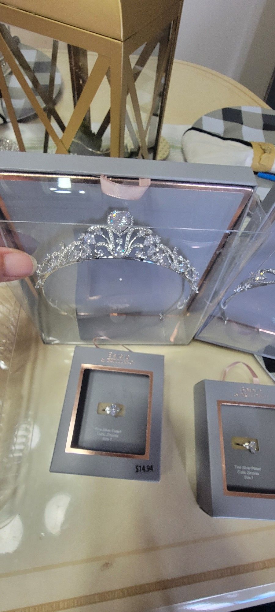 Set Tiara And Ring