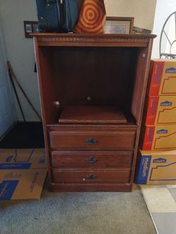 TV stand with drawers