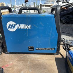 Miller MiG/TIG/ROD Welder, Multimatic 220 AC/DC