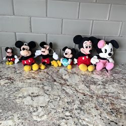 Mickey And Minnie Stuffed