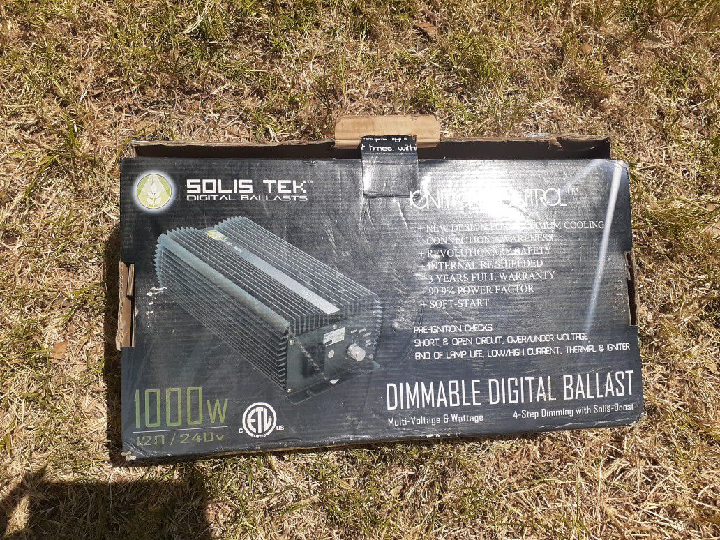Solis Tek Digital Ballasts 1000 Watt 120/240 V