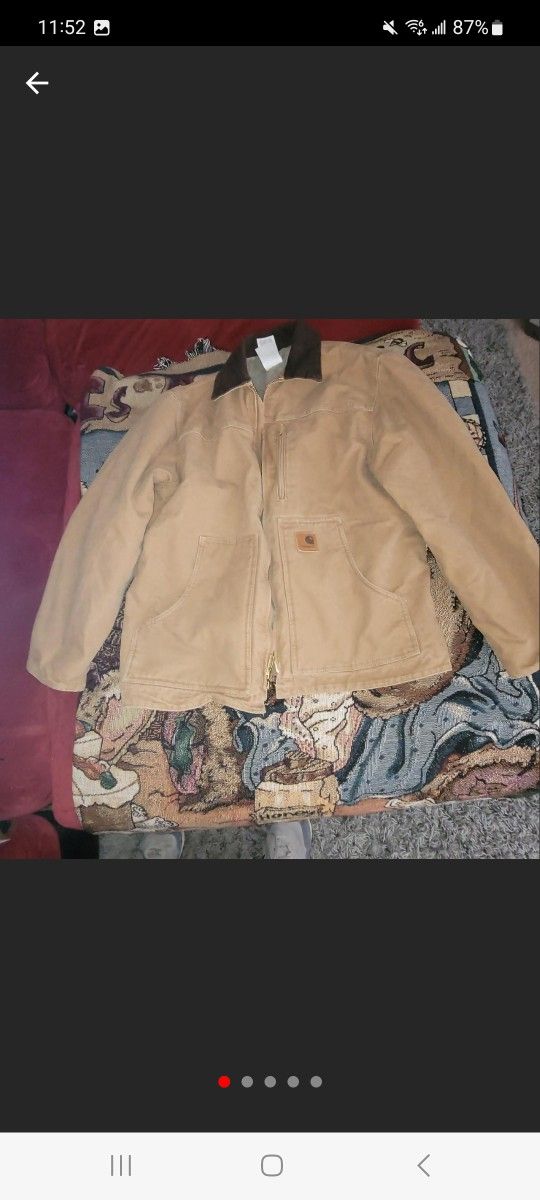 carhartt jacket size xl mens like new 120
