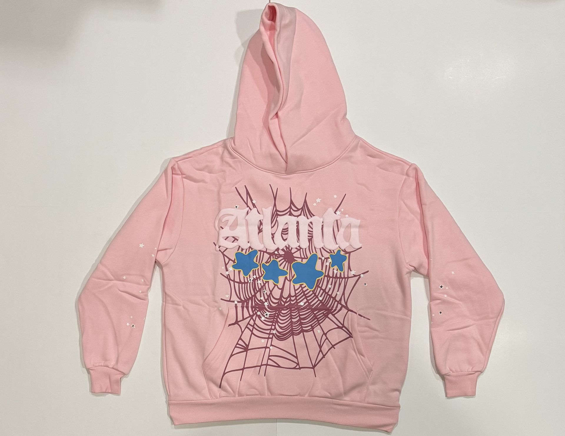 Pink Spider Hoodie Size Small