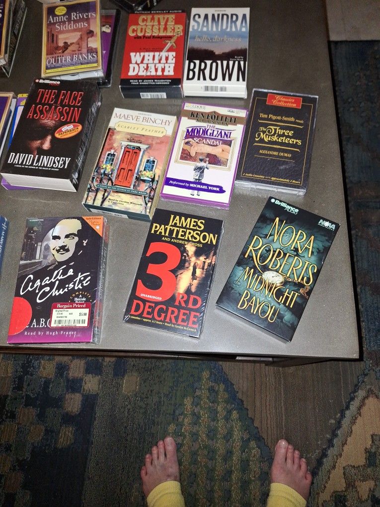Audio Books On Diskette (39 Total)