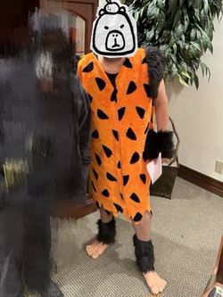 Customized Fred Flintstone Costume