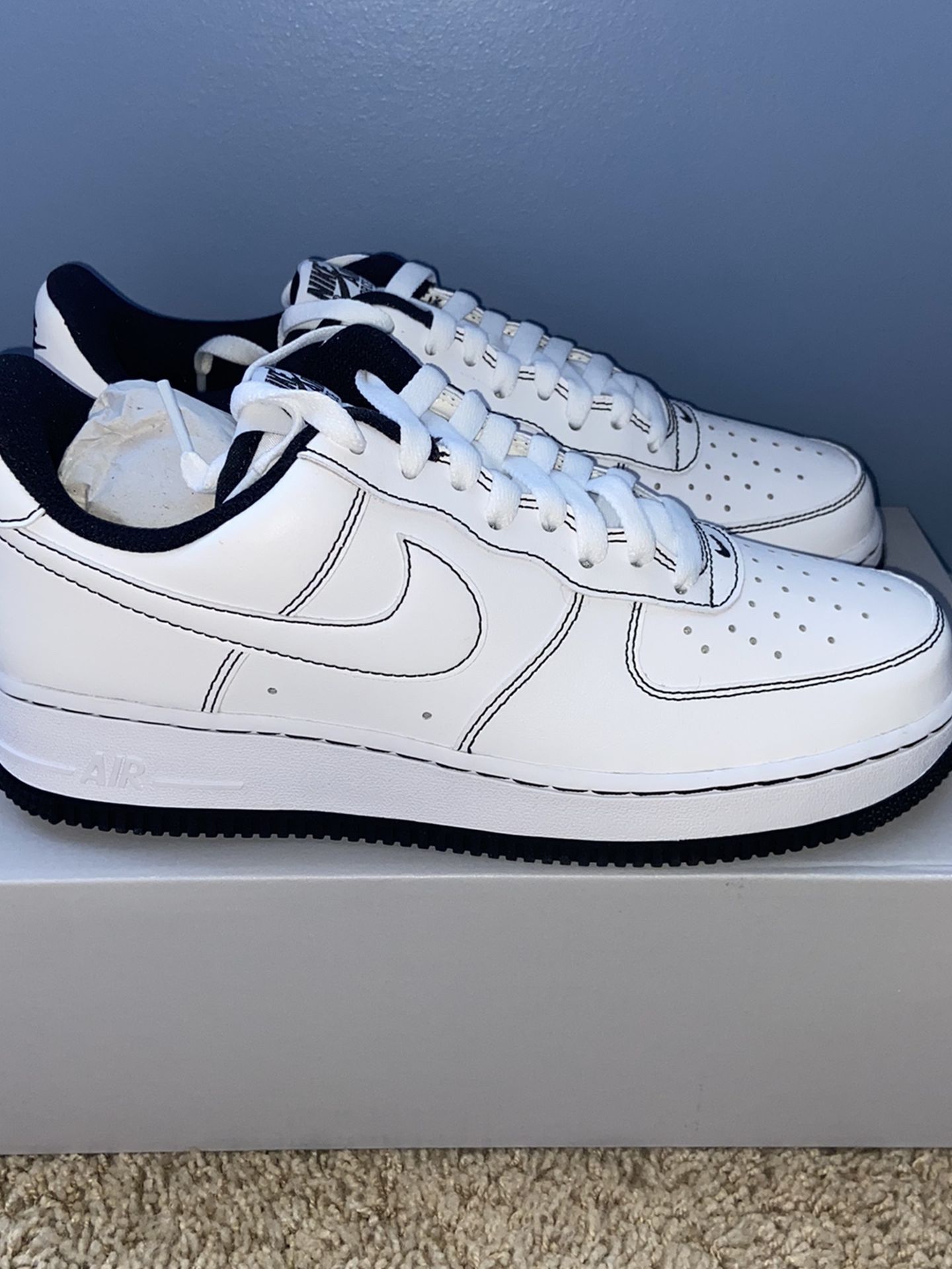 Nike Air Force 1 Low Contrast Stitch Mens Sizes 8-12