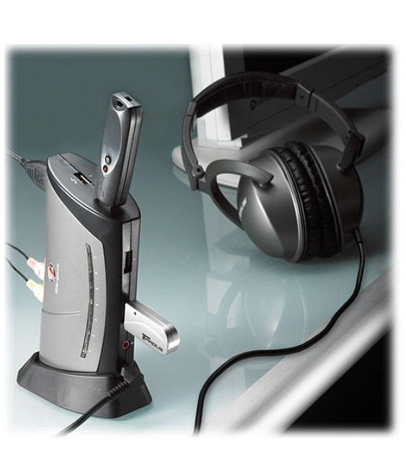 TARGUS DESKTOP USB 7 PORT HUB w/ Audio Pass Thru