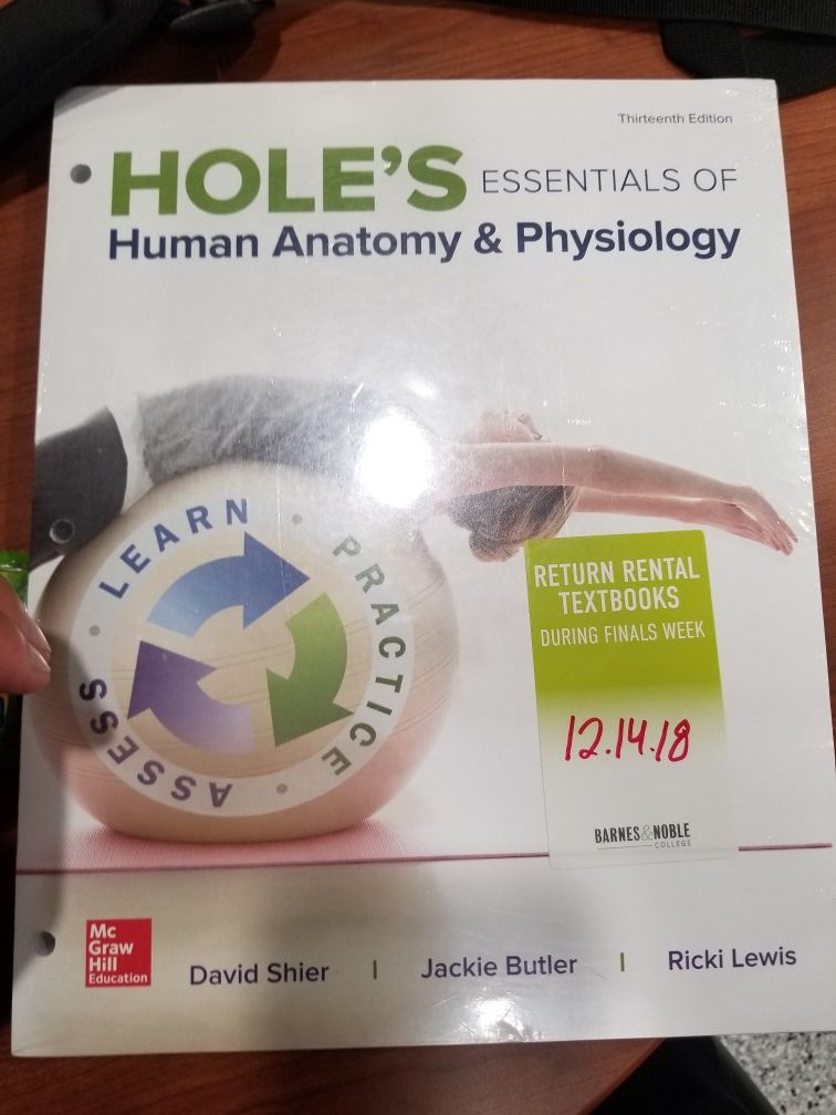 Hole's Essentials of human anatomy and physiology