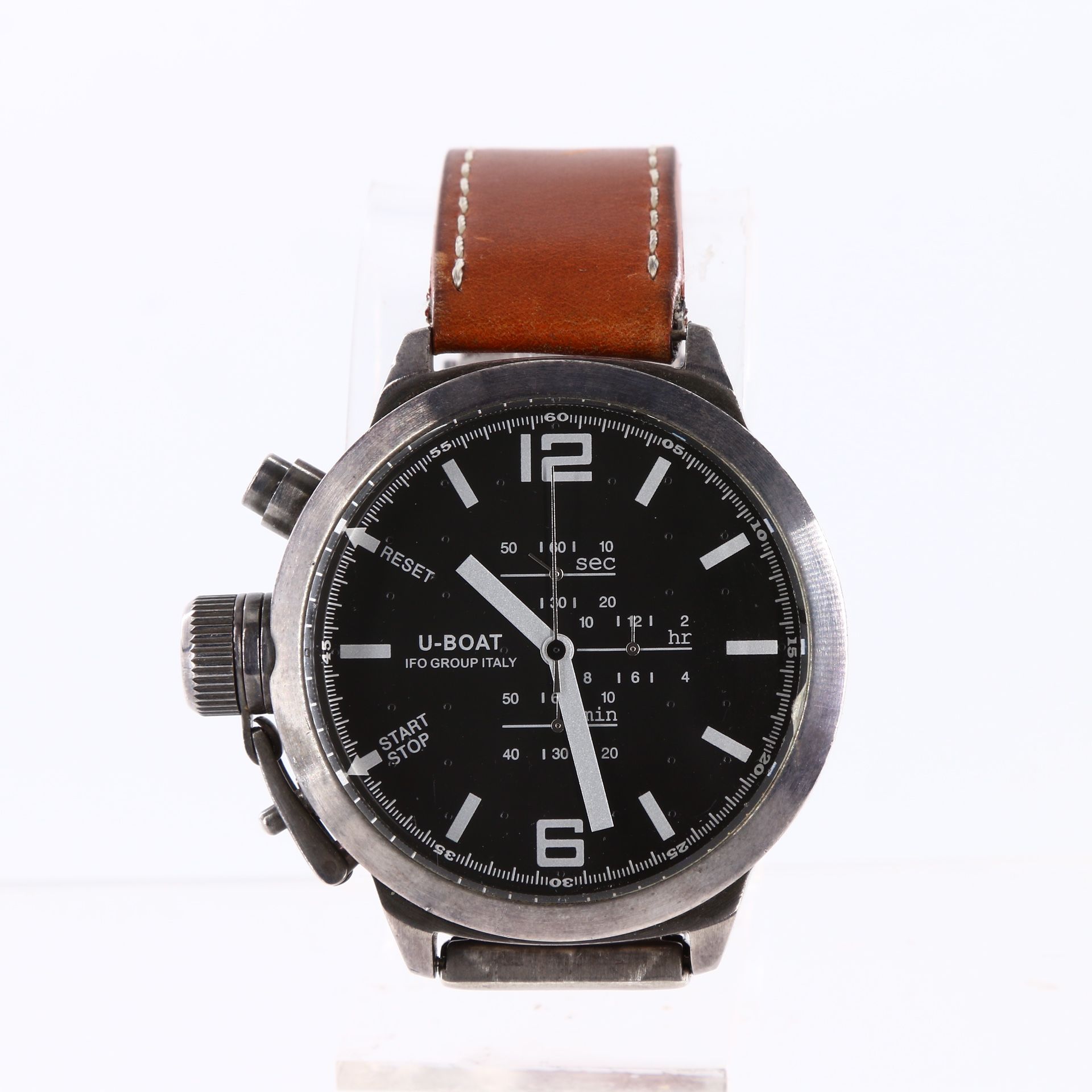 U-Boat D-U-925 Sterling Silver Chrono Gentleman's Wrist Watch