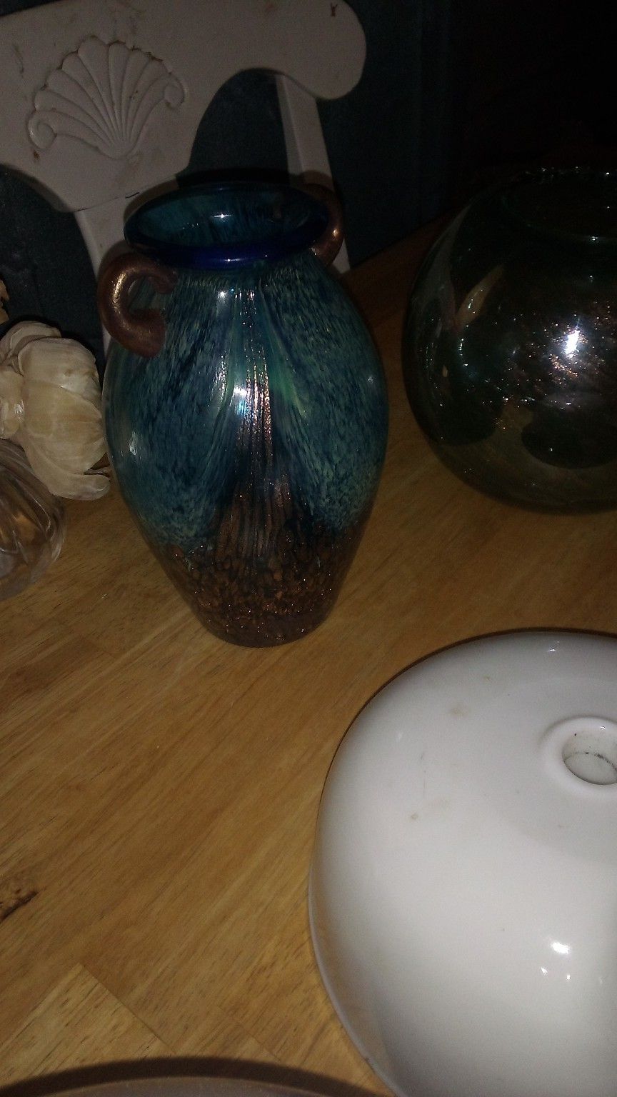 Dale Tiffany Glass Vase