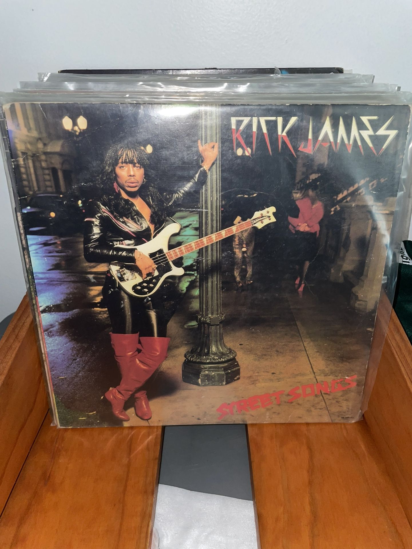 RICK JAMES VINYL RECORD STREET SONGS
