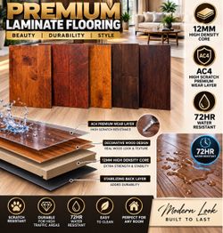 Water Resistant Laminate AC4 High Scratch Resistant