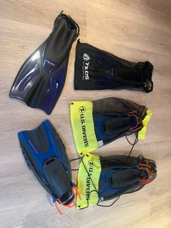 Costco Swim Fins - 3 pairs excellent condition