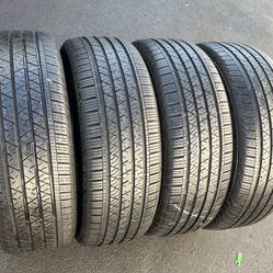 235/55r19 Continental Tires Cón 80% De Vida Las 4 