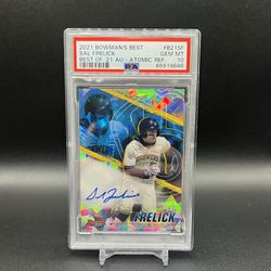 PSA 10 Sal Frelick Atomic Auto #/25