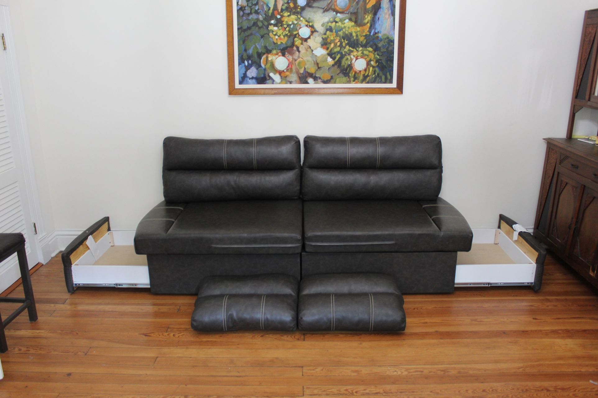 FREE DELIVERY 🚚 Mastercraft Two Peice Leather RV Couch