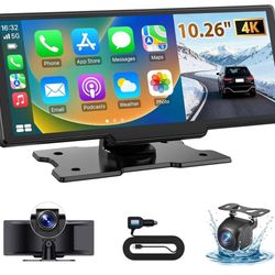 10.26" Wireless CarPlay Screen for Car