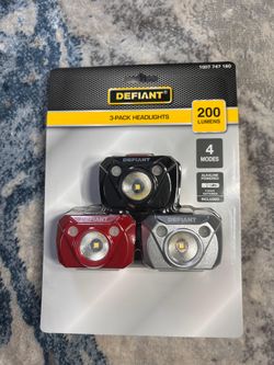 3 pack Headlights