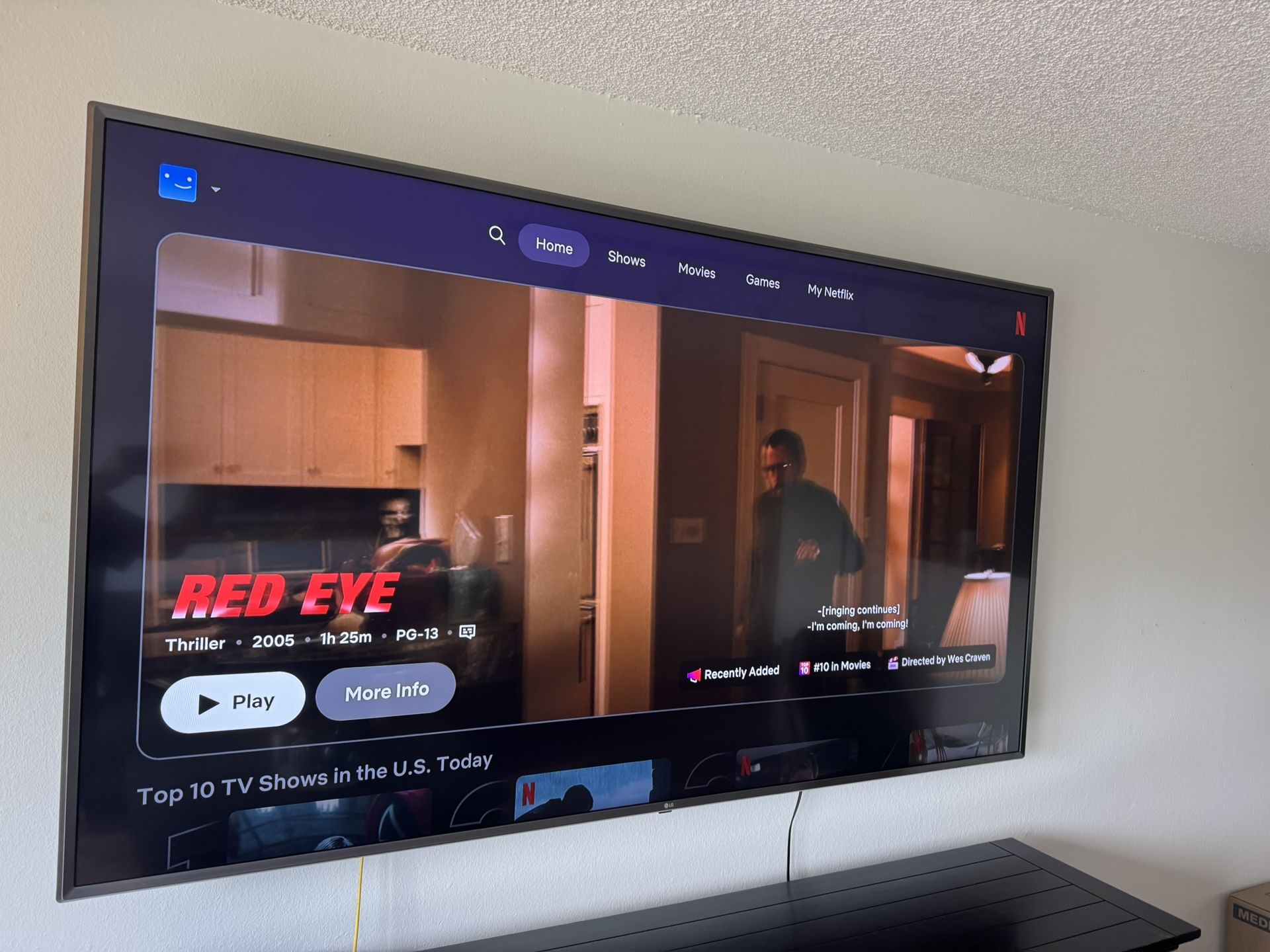 86 Inch LG TV