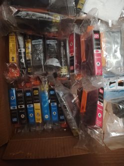 New unopened ink cartages (221) Cyan, Magenta, yellow grey and black 2 boxes