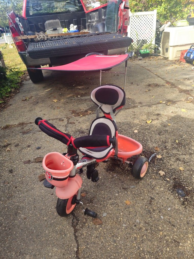 Prices Firm.. Children's Schwinn Tricycle With Canopy