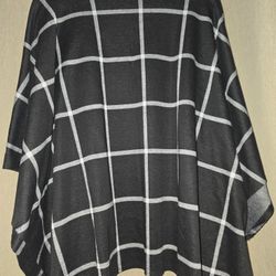 Black & White Cape - 2X