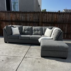 Grey Arrowmask Sofa Sectional 