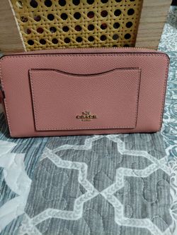 Coach Pink Wallet $35