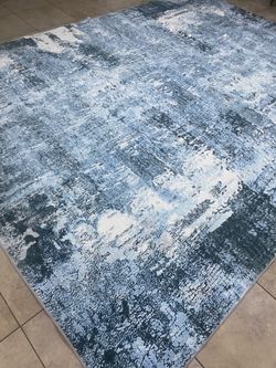 Soft thick 9x12 washable area rug