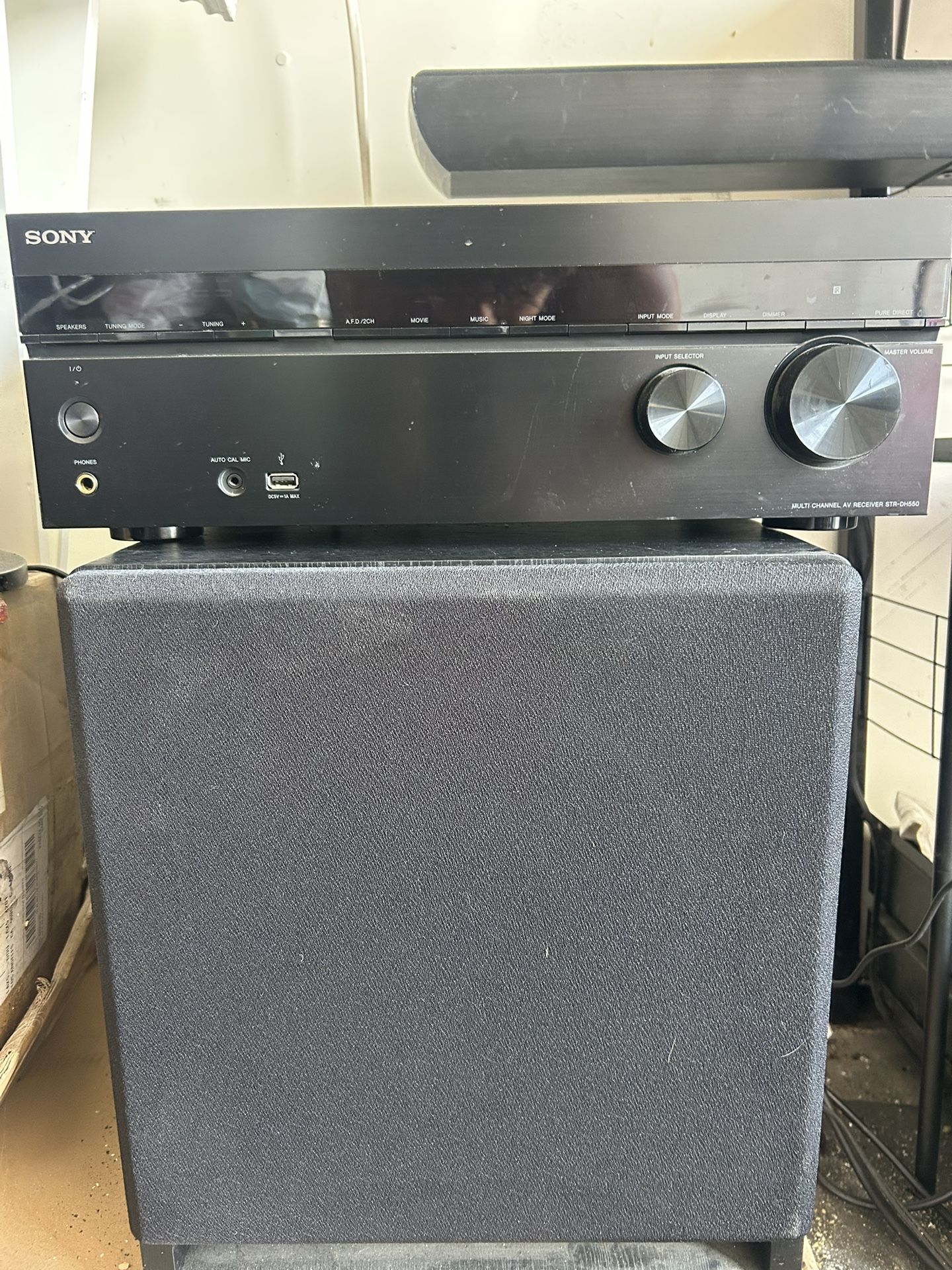Receiver And Surround Sound