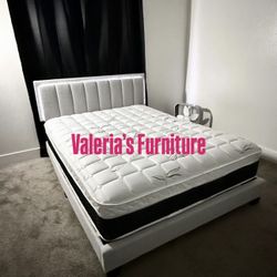 New Queen Bed With Mattress