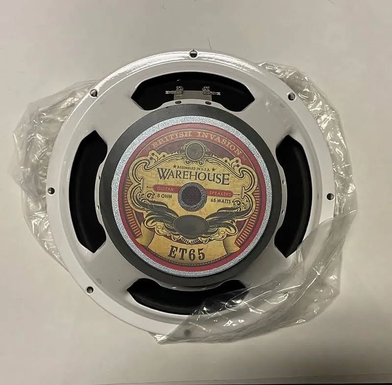 Warehouse Guitar Speakers WGS ET65 12" British Invasion Guitar Amp Speaker