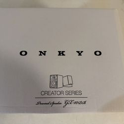 ONKYO GX-10DB speakers