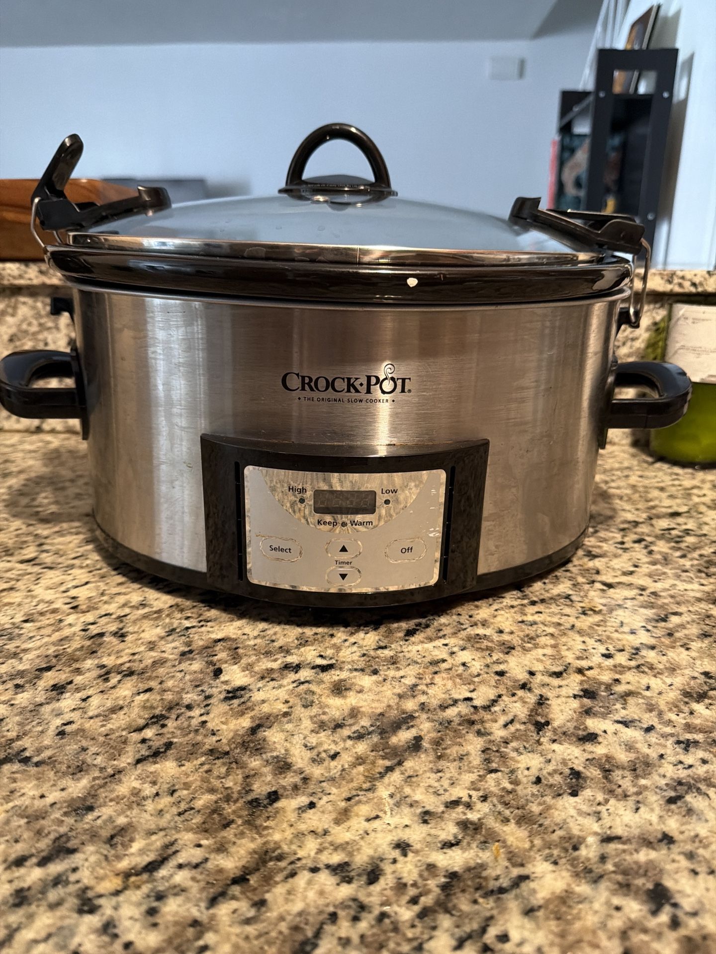 Crock-Pot 6qt Slow Cooker Stainless Steel
