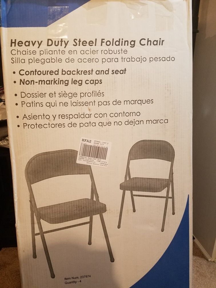 Heavy Duty Folding chairs