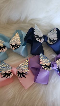 Super cute eyelash bow, large bows