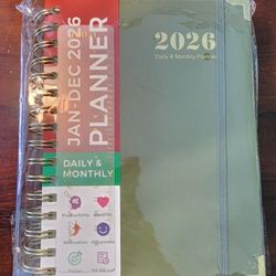 2026 Daily & Monthly Planner
