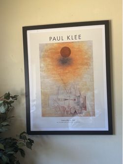 Limits of the Mind, Paul Klee, Large Framed Art Print