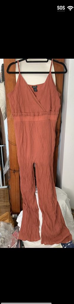 Sleeveless Romper One Size Coral