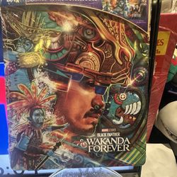 BLACK PANTHER WAKANDA FOREVER Steelbook (4K UHD+Blu-ray+Digital