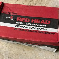 Red Head Concrete Anchors - Box Of 50