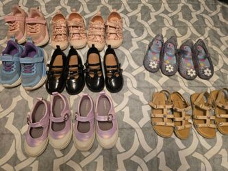 Tiddler Twin Girl Shoe Lot Size 8 & 9