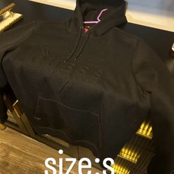 Guess Black Pullover Hoodie (Puffed Logo) Men’s Small – $20 FIRM
