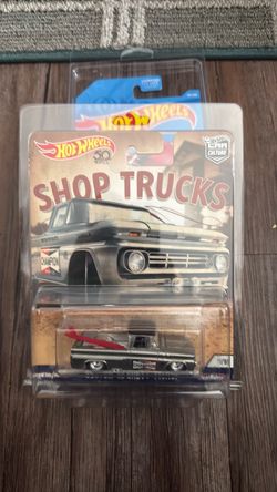 Hot Wheels Car Culture Shop Trucks Custom '62 Chevy Pickup Real Riders 1:64