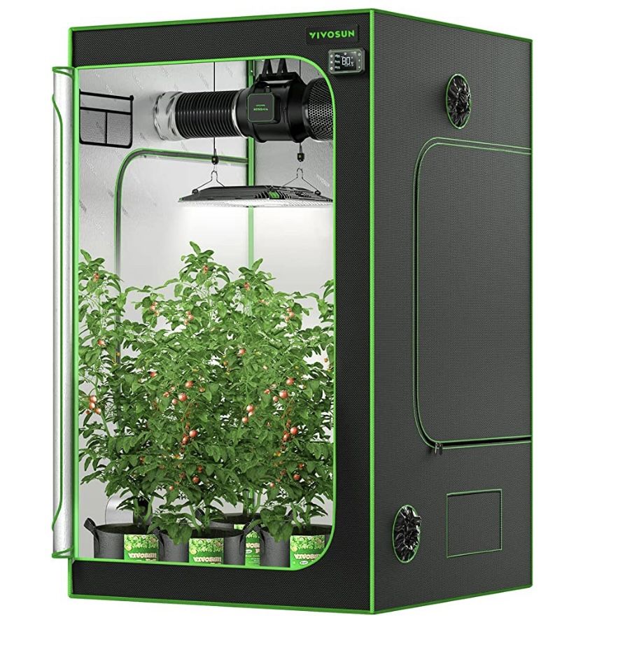 Vivosun S558 5x5 Grow Tent 60” x60” x80”
