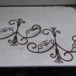 Metal Hanging Plate Holders (2)