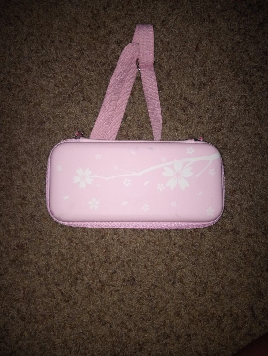 Pink Switch Travel Case