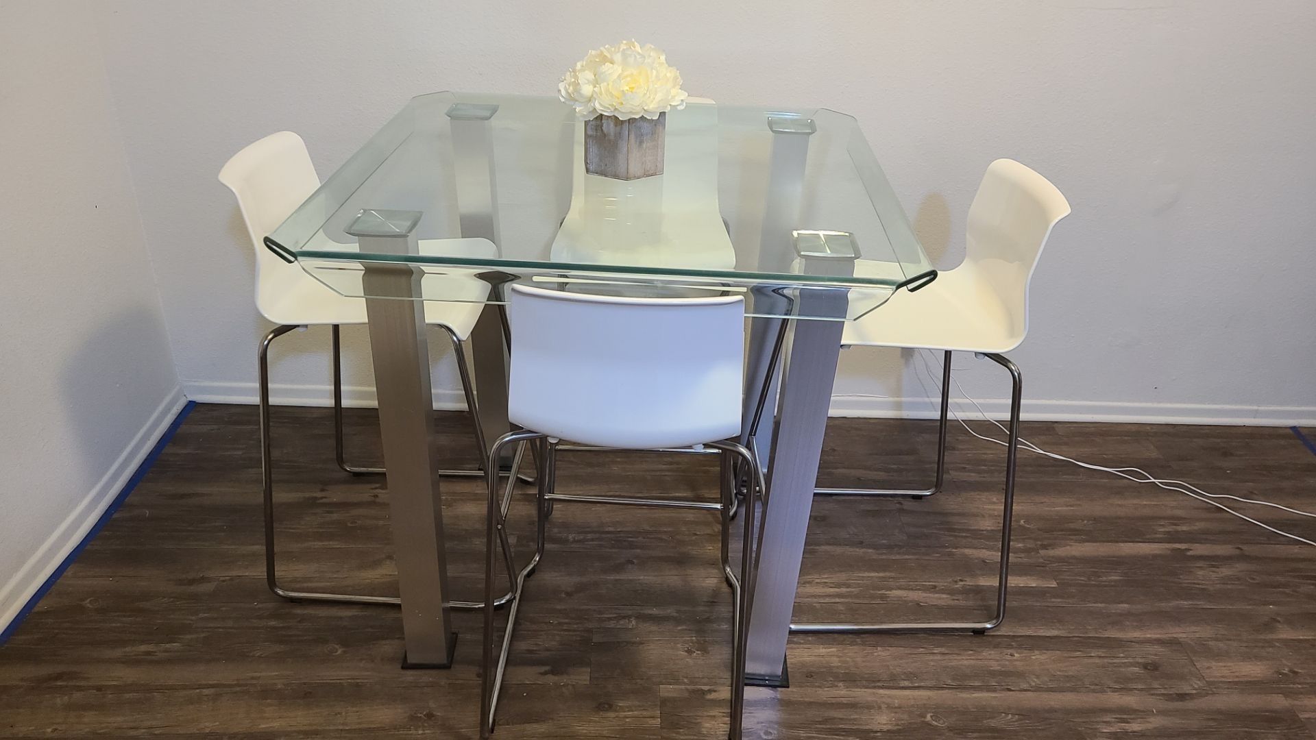 Glass Table With Chairs