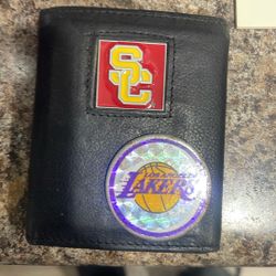 Sc Trifold Wallet And Lakers Pog